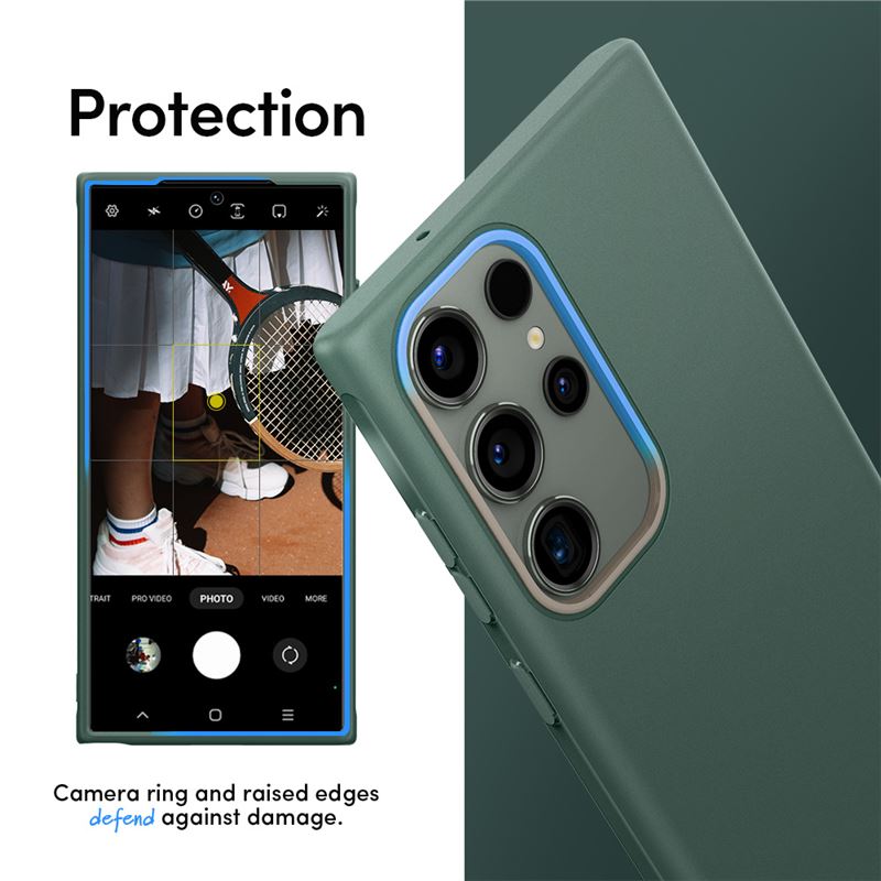 Husa Spigen Cyrill Ultra Color compatibila cu Samsung Galaxy S23 Ultra Green (S23 Ultra, ACS05649) by www.silkase.ro